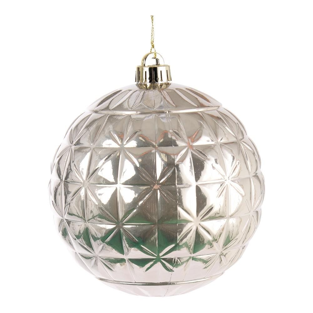 SFERA PLASTICA CM.15 PLATINO